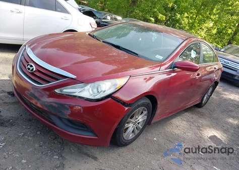 2014 Hyundai Sonata Gls z USA, uszkodzony, nr VIN 5NPEB4AC4EH865502